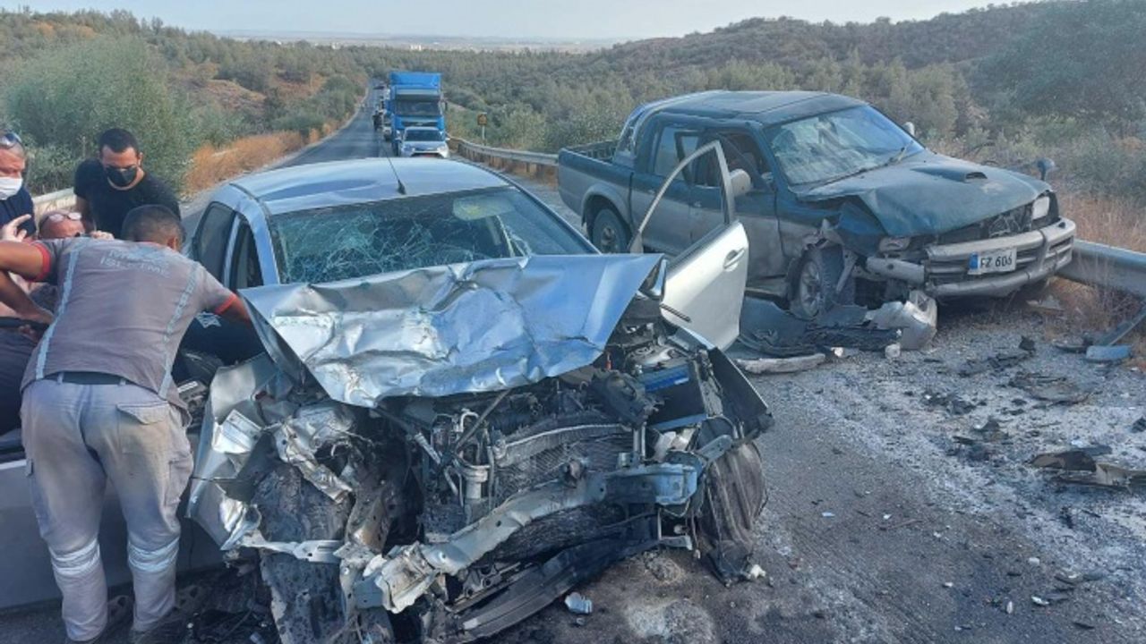 Son Dakika: Girne Dağ Yolu'nda büyük kaza