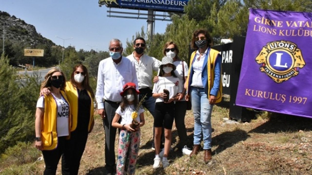 Mehmet Pars anısına koruluğa fidan dikildi