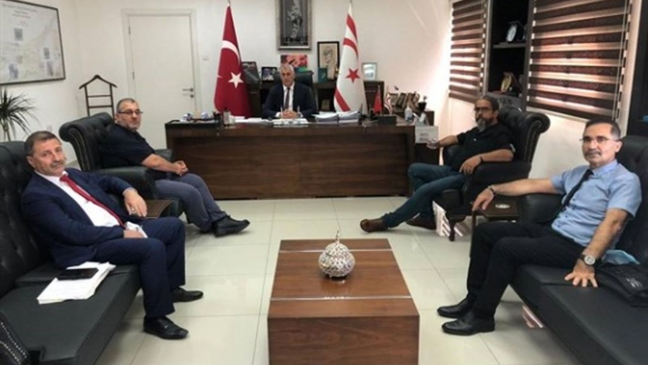 DAÜ’SEN’den Milli Eğitim Bakanı Amcaoğlu’na ziyaret