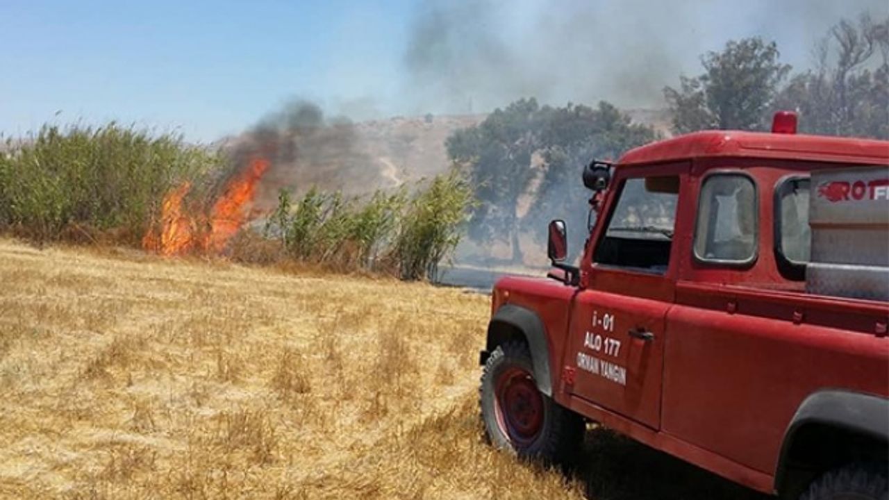 KKTC'de ‘Yüksek yangın riski’ nedeniyle ormanlara girişler yasaklandı
