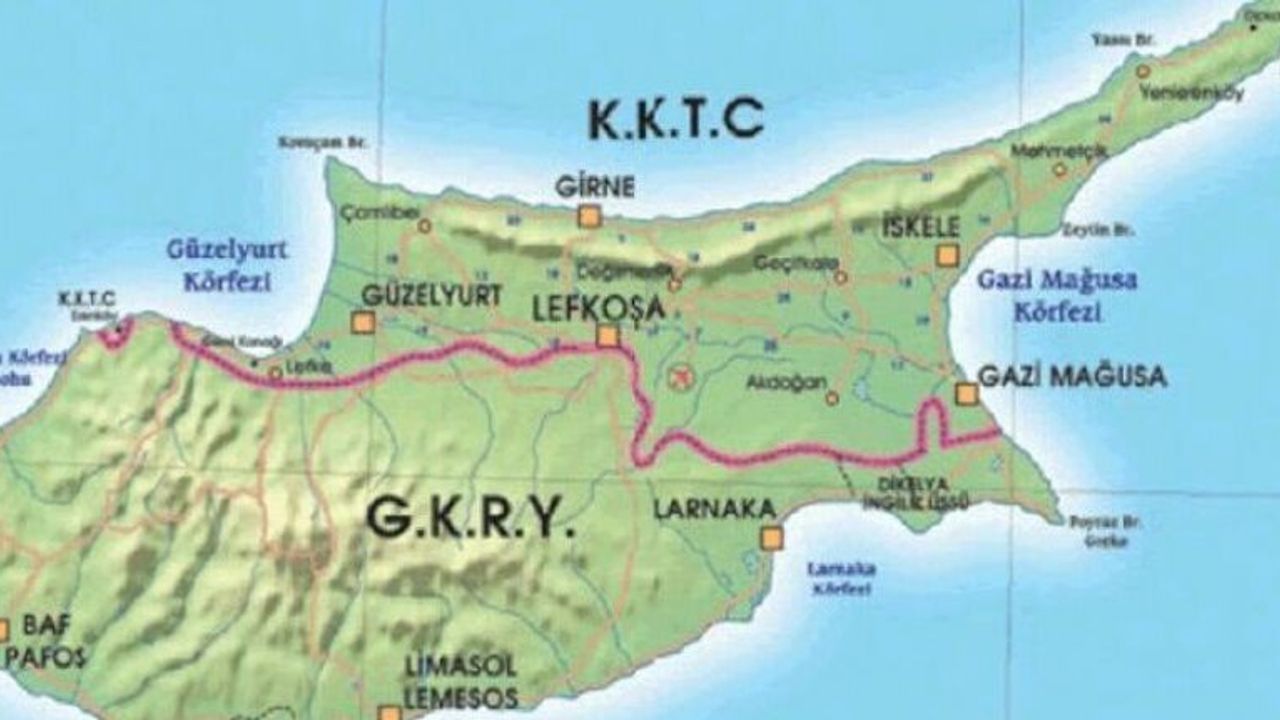 Yeşil Hat Kıbrıs Cumhuriyeti’nin iç sınırı olarak tanımlandı