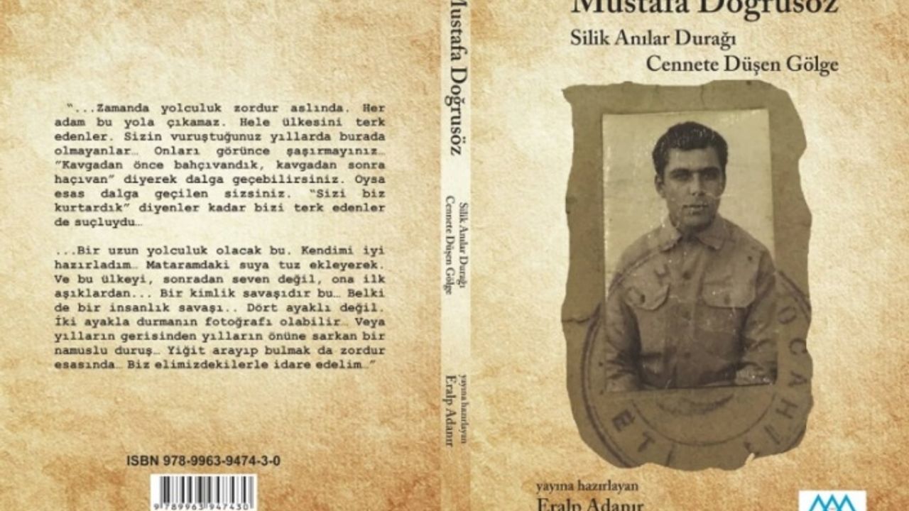 Mustafa Doğrusöz’ün “Silik Anılar Durağı/Cennete Düşen Gölge” kitabı yayımlandı