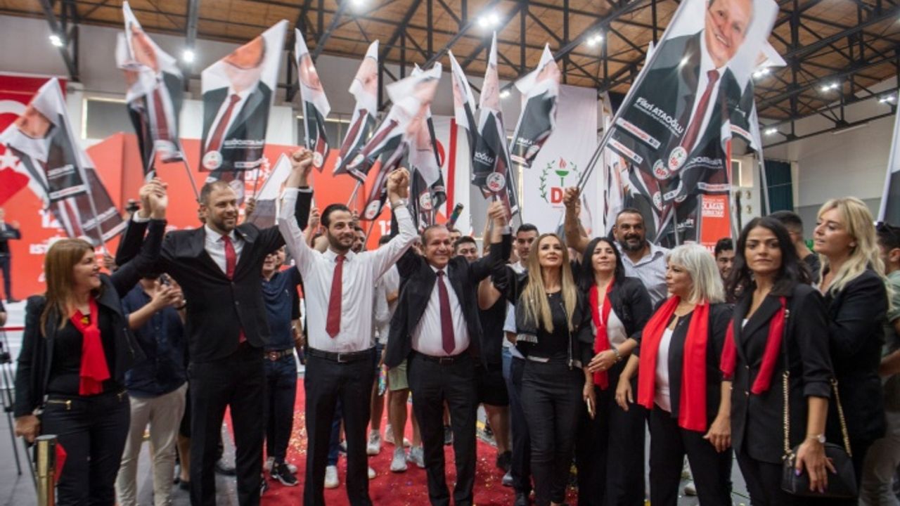 DP'de başkan yeniden Ataoğlu oldu