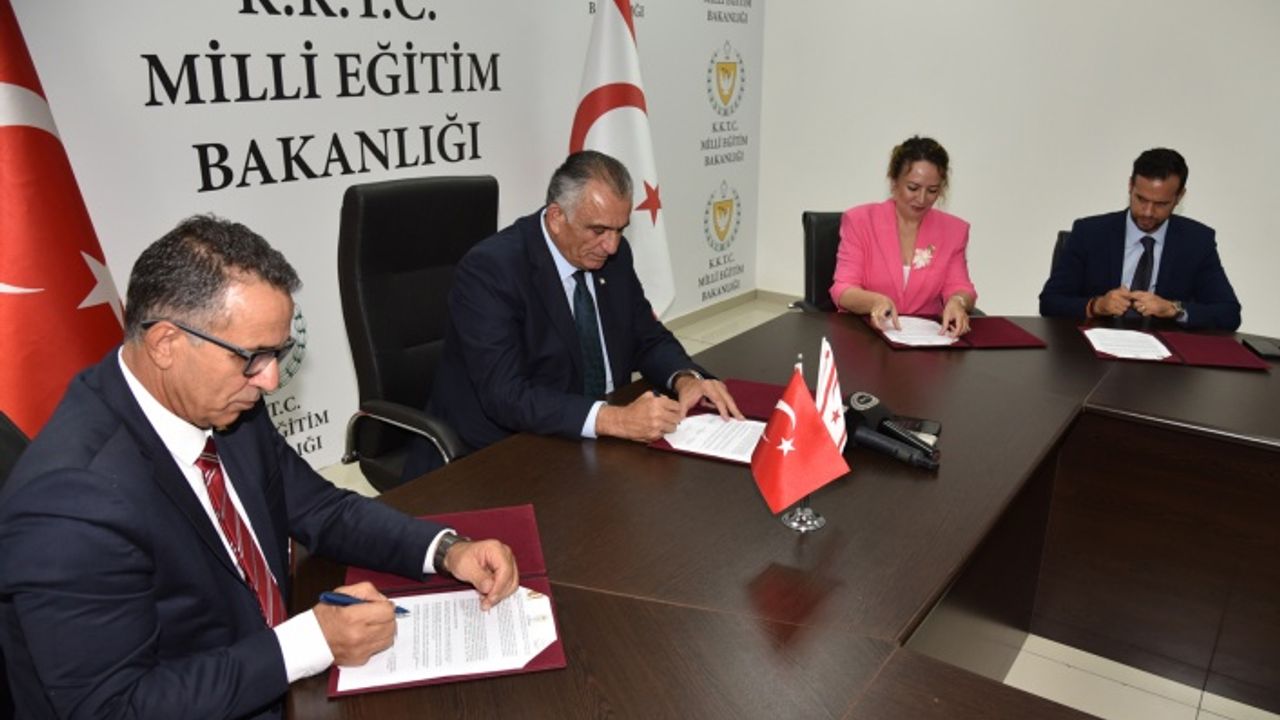 "KKTC’nin Girişimci Çocukları Projesi” için yeniden işbirliği protokolü imzalandı