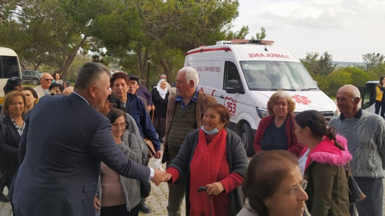 Beyarmudu Belediyesi yaşlılar için gezi düzenledi