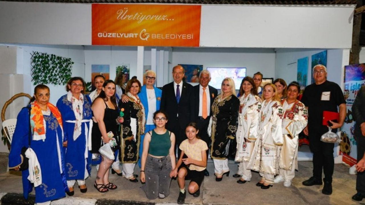 Cumhurbaşkanı Tatar, Güzelyurt Portakal Festivali açılışına katıldı