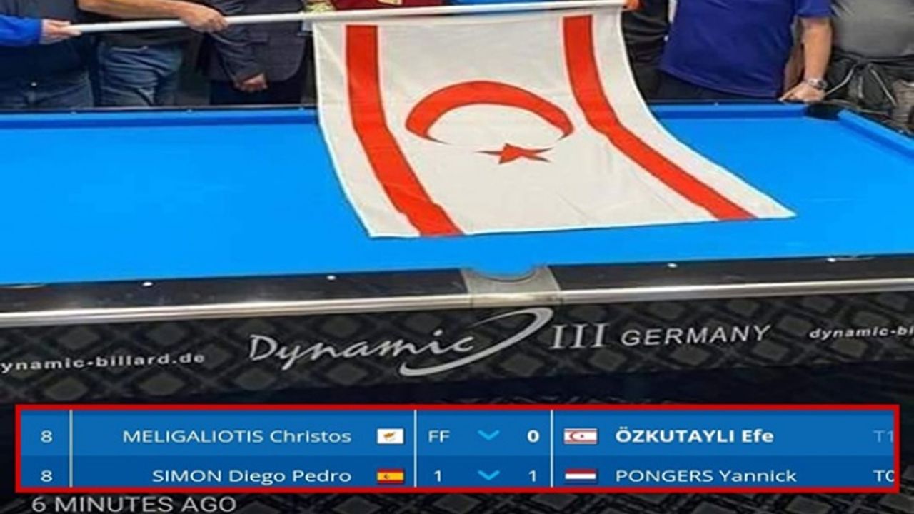 KKTC’li rakiple eşleşen Rum sporcudan hükümetine veryansın