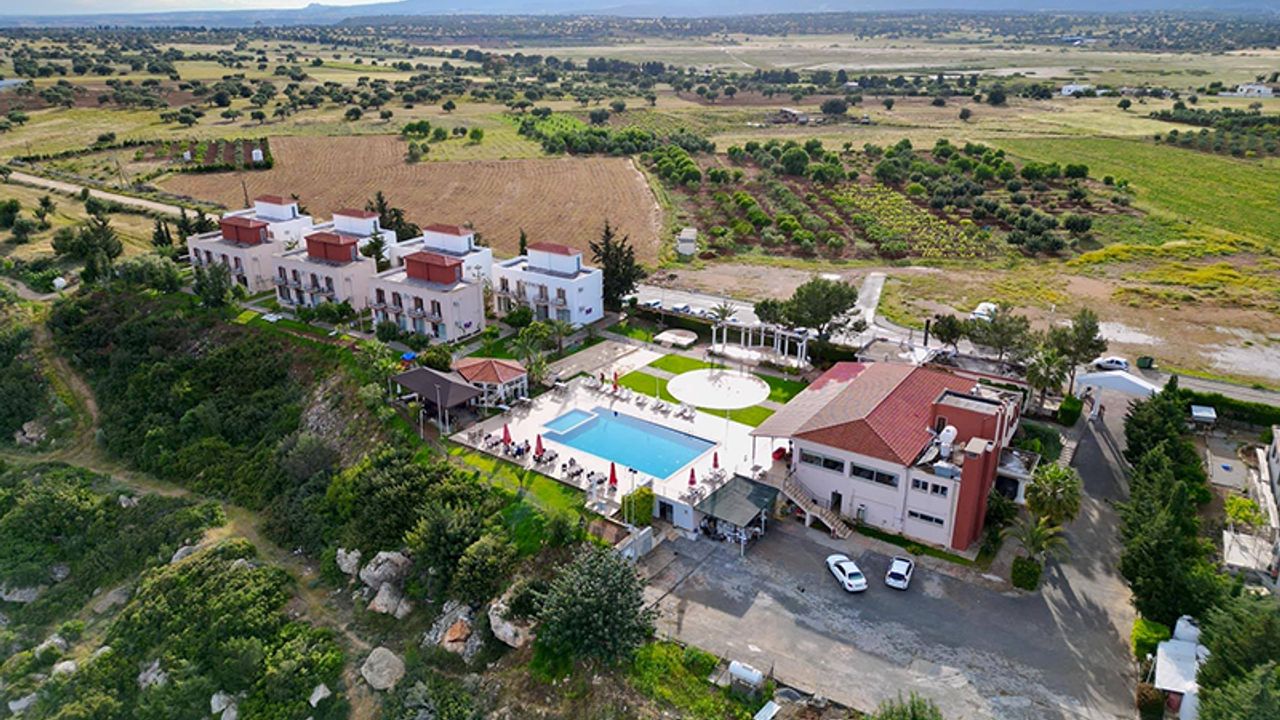 The beauty in Mehmetçik village;  Celebi Garden Hotel
