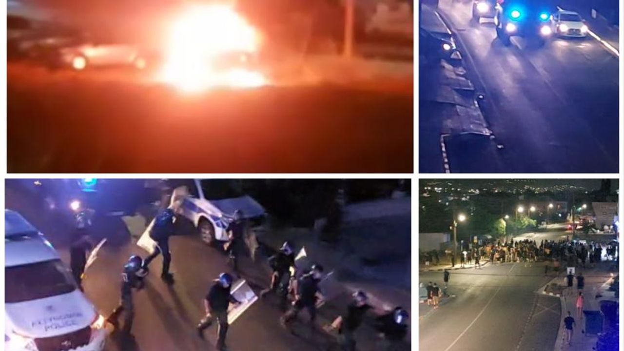 200’den fazla maskeli Rum polis tedbirlerine rağmen Hloraka’ya ikinci kez saldırdı