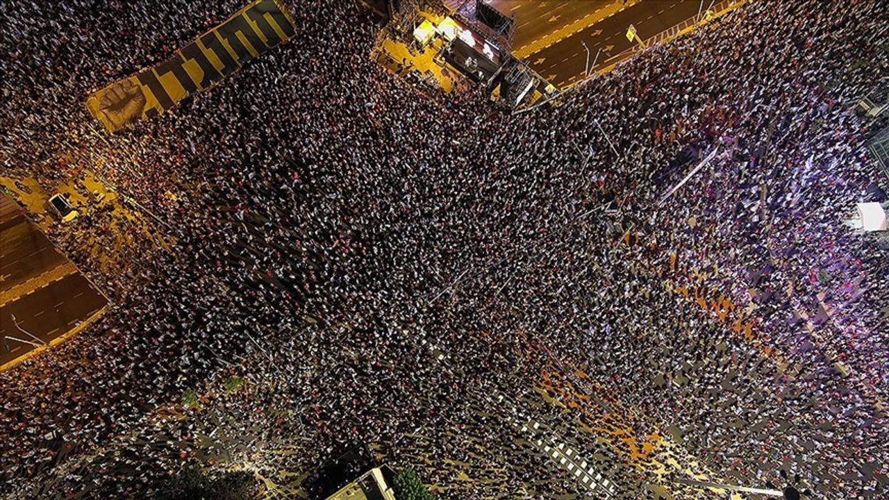 İsrail'deki "yargı reformu" protestolarına 8 ayda yaklaşık 7 milyon kişi katıldı