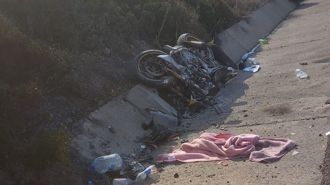 İki motosikletli çarpıştı: 1 ölü, 1 yaralı