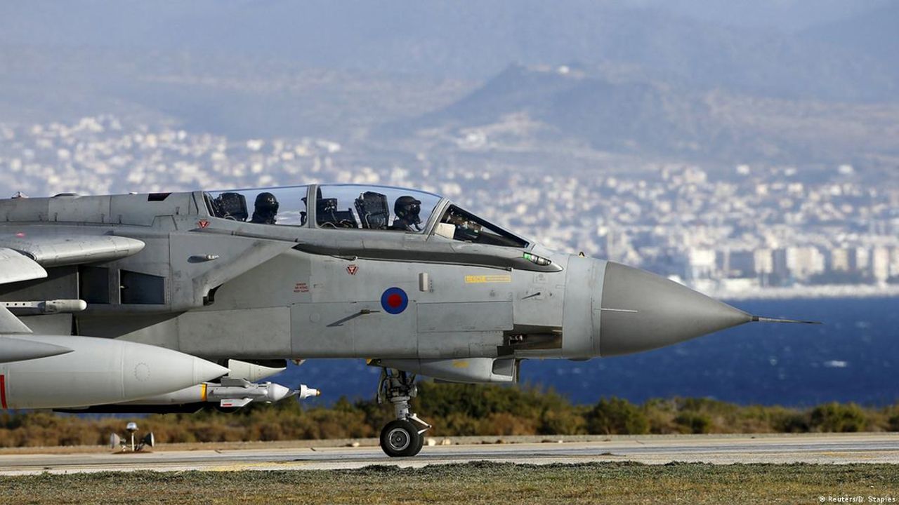 Kıbrıs’taki İngiliz üslerinden havalanan savaş uçakları Husi hedeflerini vurdu