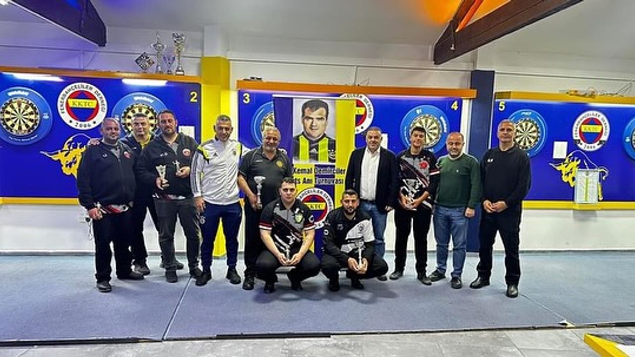5'inci Ferdi Darts Turnuvası Gerçekleştirildi