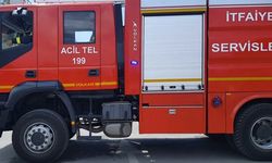 Seyir halindeki araçta yangın çıktı