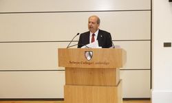 Cumhurbaşkanı Tatar, Cambridge Üniversitesi’nde konferans verdi