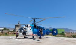 Yangın Helikopteri yaz boyunca KKTC'de