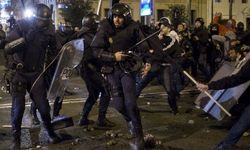 Madrid'de Sokaklar Savaş Alanına Döndü