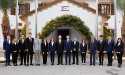 Cumhurbaşkanı Tatar, İstanbul Bahçeşehir Üniversitesi öğrencilerini kabul etti