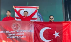 Tazegül ve Kurt, Trabzon’da kürsüde