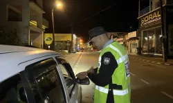 555 sürücüye ceza! 1 sürücü tutuklandı