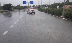 Girne-Alsancak Çevreyolu'nda altgeçit trafiğe kapatııldı