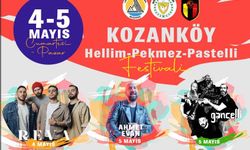 4-5 Mayıs'ta Kozanköy'de festival coşkusu yaşanacak