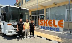 Four Vision Development'ten İskele Belediyesi'ne çöp toplama aracı