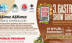 3. Gastro Show “Geleneksel Kıbrıs Ekmekleri” konsepti ile gerçekleşiyor