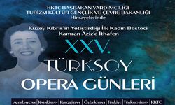 25. TÜRKSOY Opera Günleri, Bellapais Manastırı’ndaki konser ile başlayacak