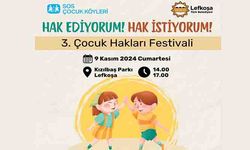 “3. Çocuk Hakları Festivali” Lefkoşa Kızılbaş Parkı’nda yapılıyor