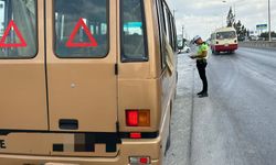 Polis'ten yolcu taşımacılığı yapan araçlara denetim