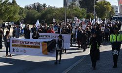 KTSO ve KTEZO hükümeti protesto için ortak eylem yaptı