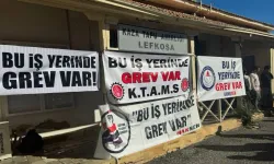 Lefkoşa Kaza Tapu Amirliği'nde tam gün grev