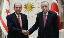 Ersin Tatar ile Recep Tayyip Erdoğan bir araya geldi