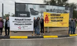 Bağımsızlık Yolu özel sektör çalışanlarına destek olmak için eylem yaptı