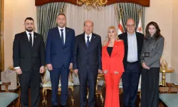 Cumhurbaşkanı Tatar, İngiltere Kıbrıs Türk Dernekleri Konseyi ile görüştü