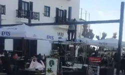 Girne Antik Liman’da izinsiz yapılaşmaya anında müdahale edildi