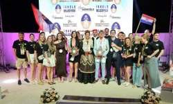 İskele Festivali'nde halk dansları gösterisi ve yarışmaları yapıldı