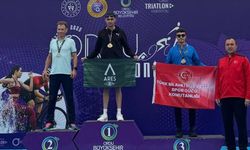 Enis Alçıcı, Ordu Triatlonu’nda birinci