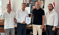 Gazimağusa Özel Eğitim Merkezi ve Citadel Kale Lions Kulübü’nden Belediye Başkanı Uluçay’a proje ziyareti