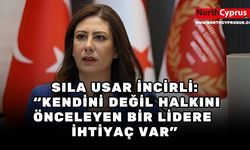Sıla Usar İncirli’den Tatar’a tepki: “Siyasi olgunluktan yoksun bir konuşma”