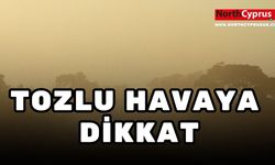 KKTC toz fırtınasının etkisi altında