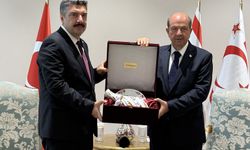 Cumhurbaşkanı Tatar, HAVELSAN yetkililerini kabul etti