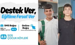 SOS Çocuk Köyü Derneği, eğitime destek amacıyla bağış kampanyası düzenleniyor