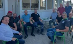 Barçın, Kürşat, Şahali ve Özuslu Binboğa’yı ziyaret etti