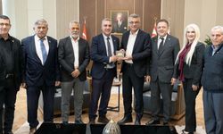 Cumhurbaşkanı Tufan Erhürman, Baf Türk Birliği Başkanı ve yönetim kurulunu kabul etti