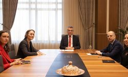 Cumhurbaşkanı Tufan Erhürman, Fransa’nın Lefkoşa Büyükelçisi Clelia Chevrier Kolacko ile görüştü