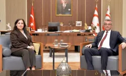 Cumhurbaşkanı Erhürman, KKTC Londra Temsilcisi Mullahasan’ı kabul etti