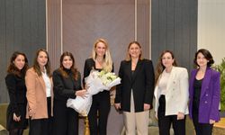 Nilden Bektaş Erhürman, KTTO Kadın Girişimciler Konseyi heyetiyle görüştü