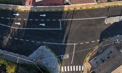 Tuzla köy meydanında kavşak düzenleme çalışması tamamlandı